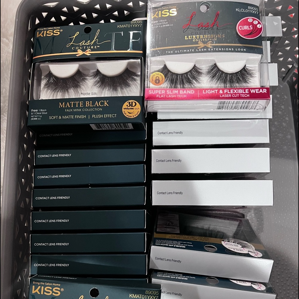 15 individual boxes Faux Mink Collection, By Kiss-